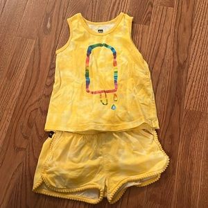 EUC summer tank and shorts set from Tea Collection